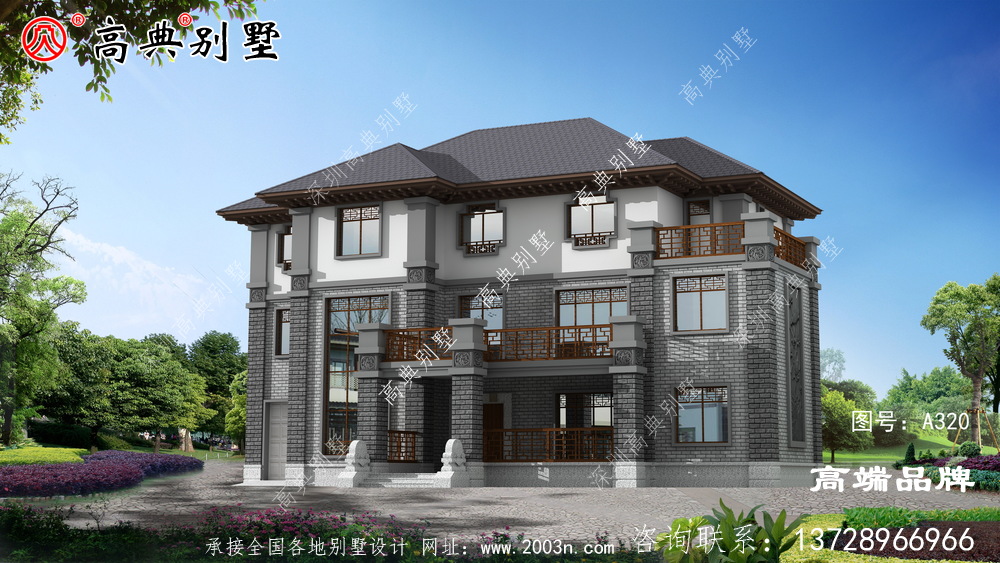 新農(nóng)村237平米三層中式自建別墅 - 金螞蟻?zhàn)越ǚ?/></a>
</li><!--圖片位置-->



<li><a href=