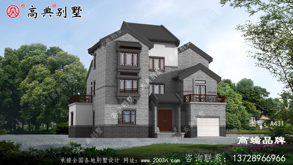 現(xiàn)代農(nóng)村新中式斜屋頂三層自建別墅 - 金螞蟻?zhàn)越ǚ?/></a>
</li><!--圖片位置-->



<li><a href=