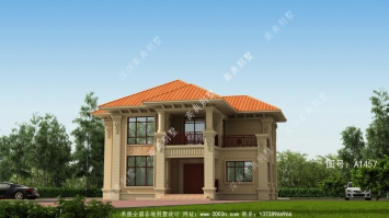 這棟二層歐式自建別墅收獲了很多贊