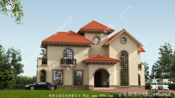 經(jīng)濟(jì)耐看的兩層簡(jiǎn)歐別墅