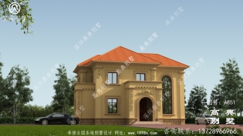 適合父母居住的歐式經(jīng)典二層別墅