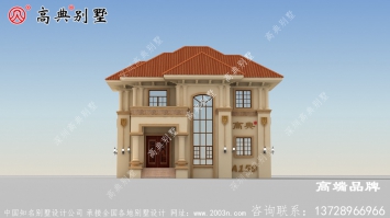 兩層帶陽臺別墅圖紙，經濟又實用