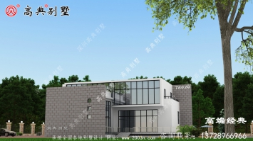 農村普通樓房二層設計圖，簡單實用造價低