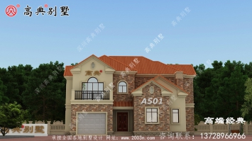 鄉村普通建筑二層設計圖，簡單實用，成本低廉，可輕松建造。
