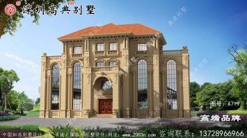 農村自建 四層別墅，帶豪華露臺，精致又漂亮！