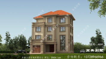 四層復式豪宅別墅設計圖片