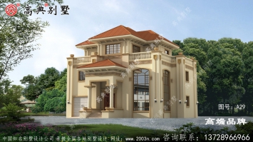 農村自建房，三層建造不大不小最合適不過了