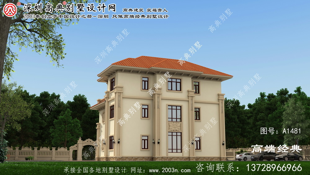 肅寧縣農(nóng)村小別墅設(shè)計(jì)圖