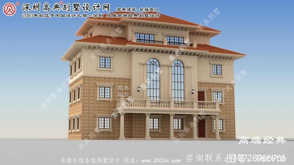 東烏珠穆沁旗別墅室外設計圖