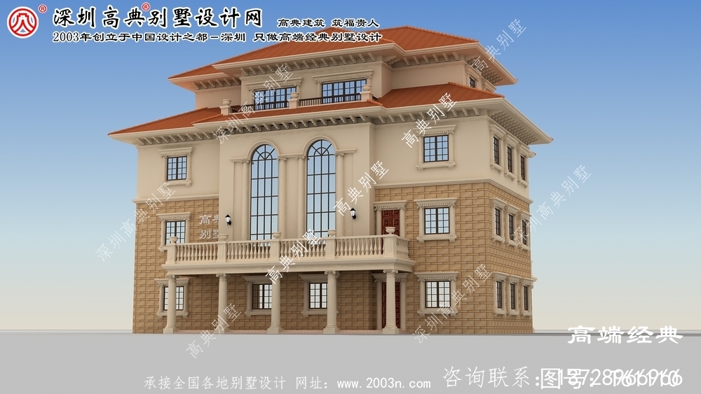 東烏珠穆沁旗別墅室外設計圖