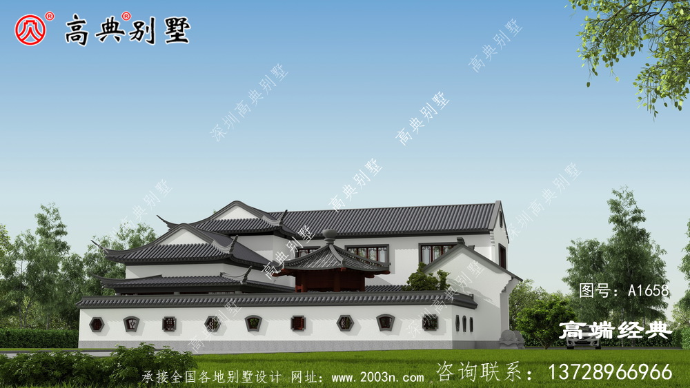 噶爾縣農村自建兩層小別墅