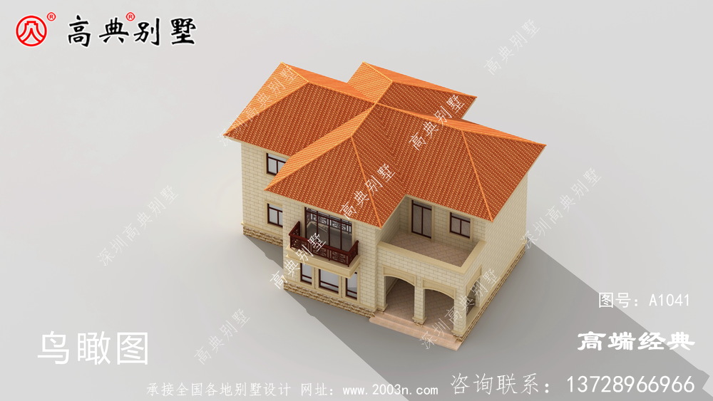 九龍農村建房設計效果圖兩層	