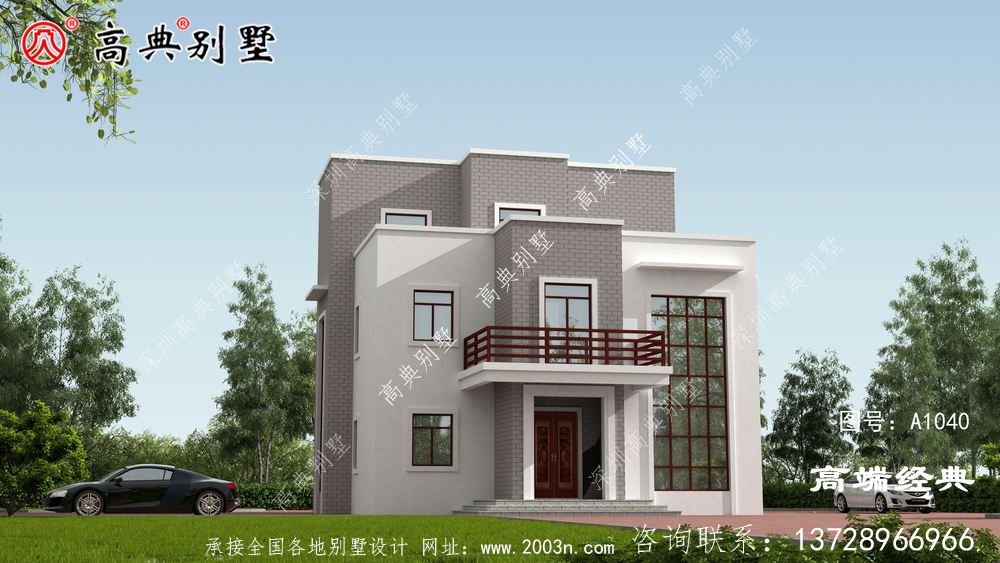 北區(qū)農(nóng)村自建房三層圖紙