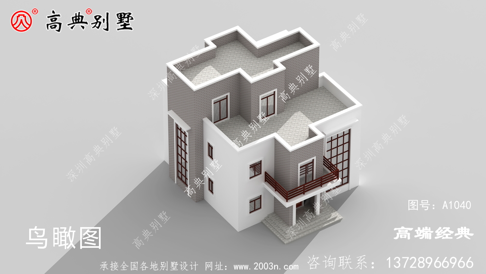 北區(qū)農(nóng)村自建房三層圖紙