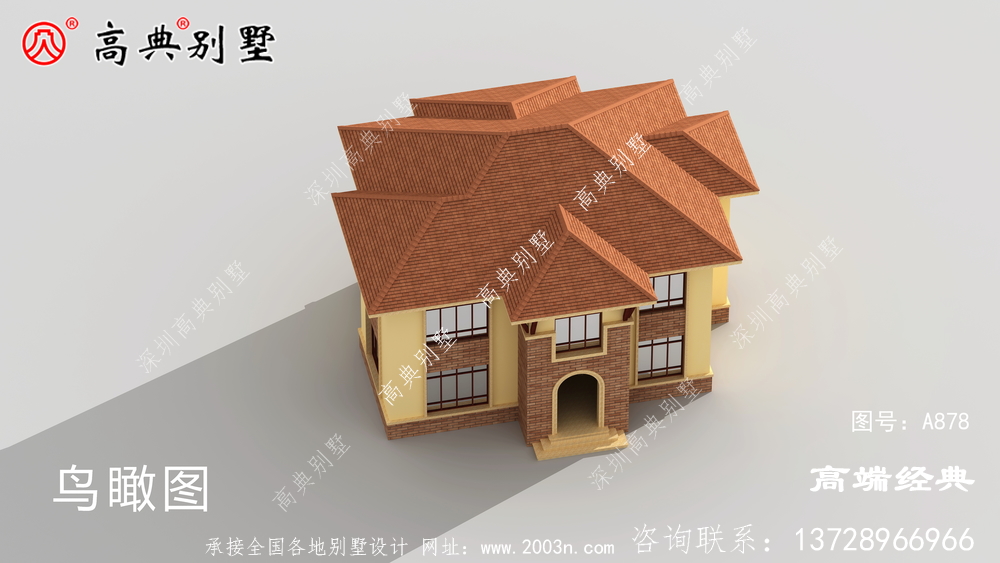 二層的農村簡歐別墅	