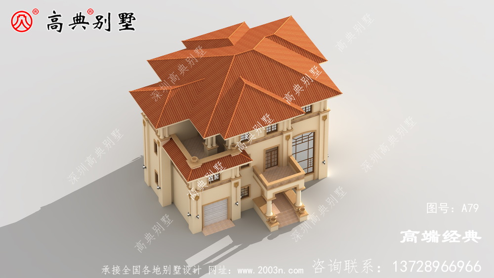 自建別墅布局實用造價低