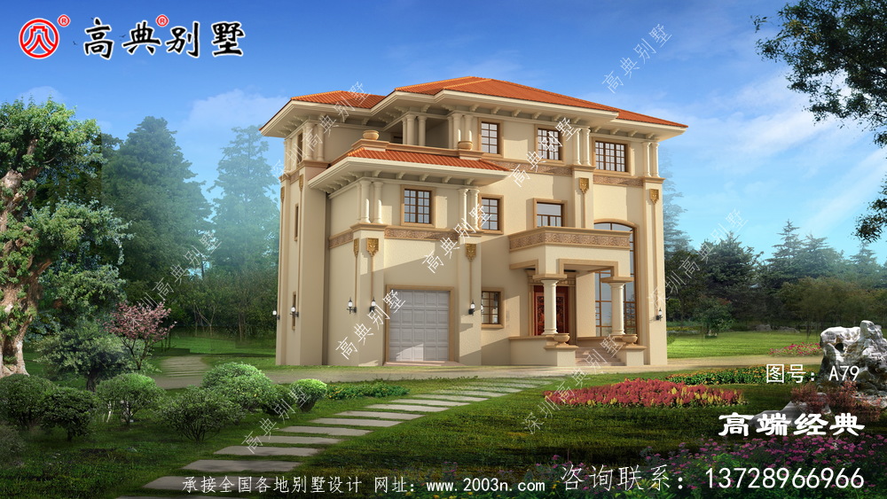 自建別墅布局實用造價低