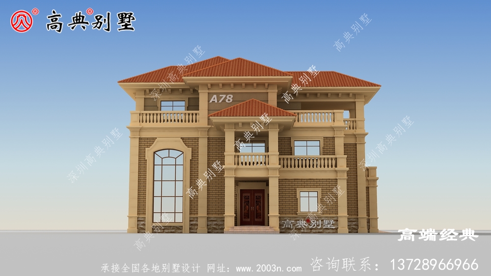 農村別墅戶型圖采光通風非常好