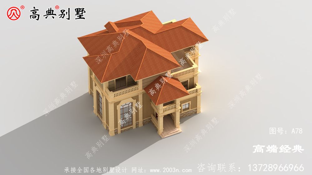 農村別墅戶型圖采光通風非常好