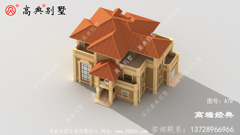 農村別墅戶型圖采光通風非常好