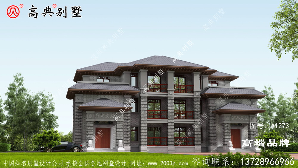 別墅外觀效果圖設計農村自建絕對讓人羨慕。