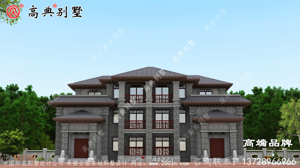 別墅外觀效果圖設計農村自建絕對讓人羨慕。