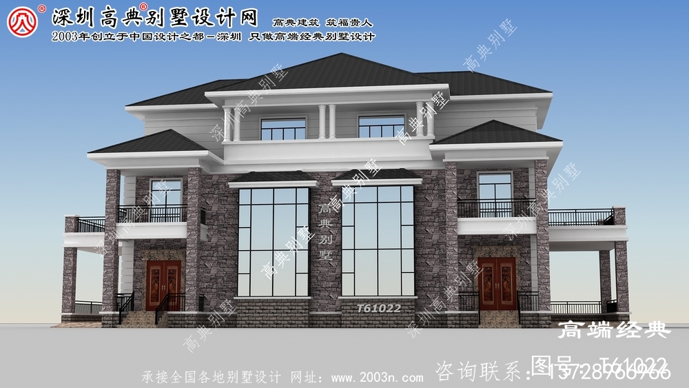 達(dá)爾罕茂明安聯(lián)合旗建造三層歐元?jiǎng)e墅，大氣華麗。