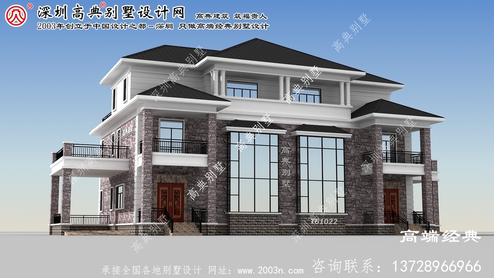 達(dá)爾罕茂明安聯(lián)合旗建造三層歐元?jiǎng)e墅，大氣華麗。