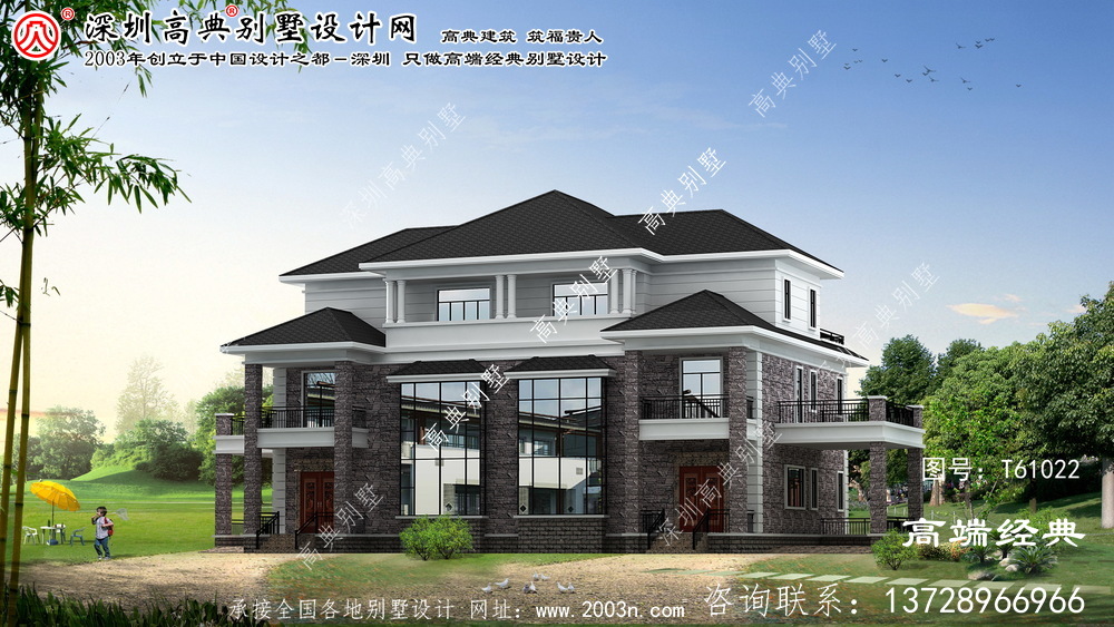 達(dá)爾罕茂明安聯(lián)合旗建造三層歐元?jiǎng)e墅，大氣華麗。