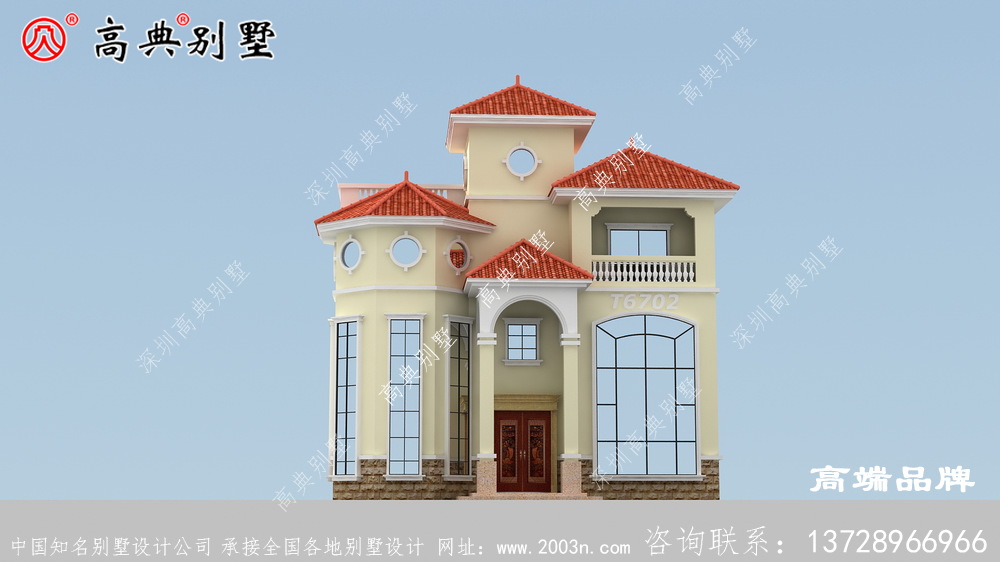 古典別墅設計展現出雅致溫馨