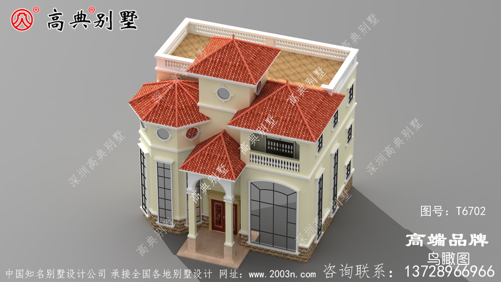 古典別墅設計展現出雅致溫馨