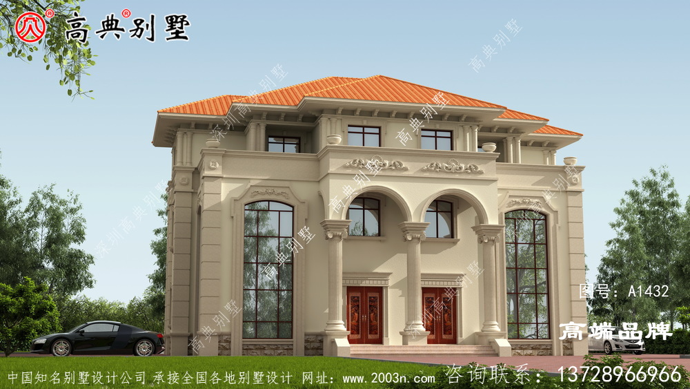 住房設計圖紙個性額獨特色彩