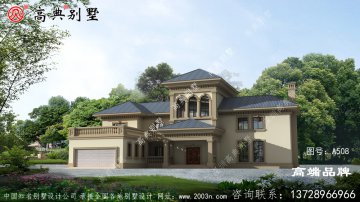 農(nóng)村樓房設(shè)計(jì)整個(gè)建筑呈現(xiàn)出莊嚴(yán)