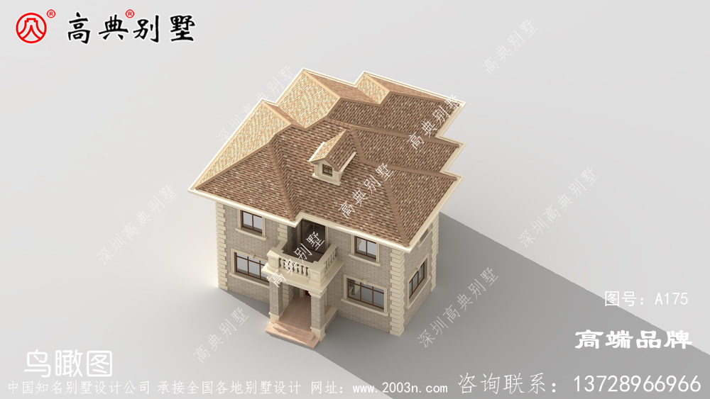 建房設計圖空間十分大氣。