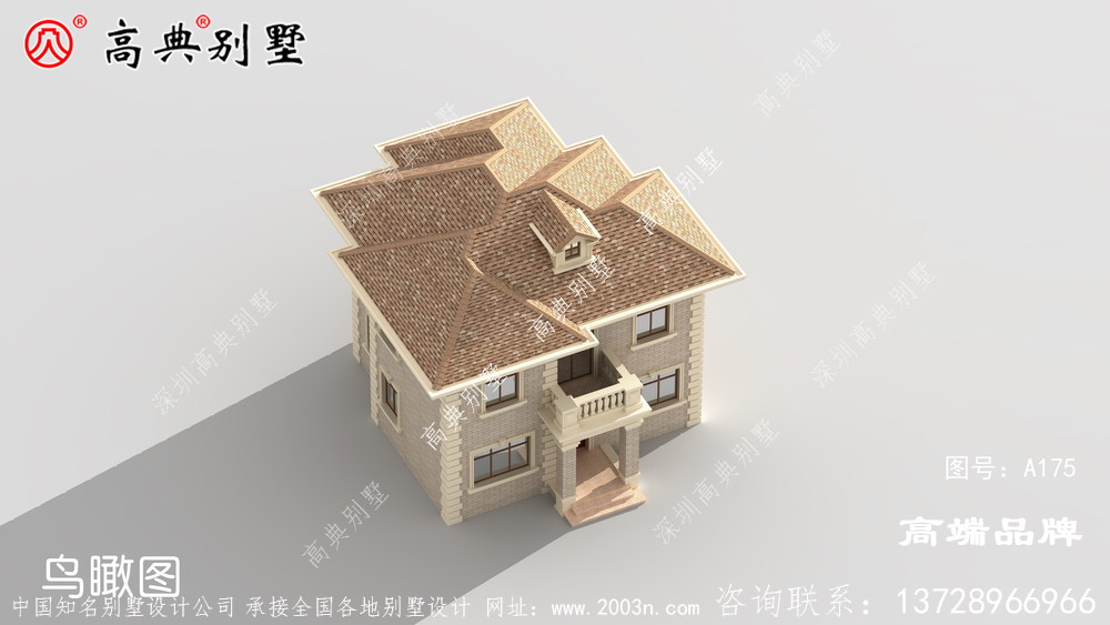 建房設計圖空間十分大氣。