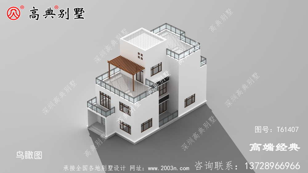三層別墅外觀圖片大全更顯精致有序