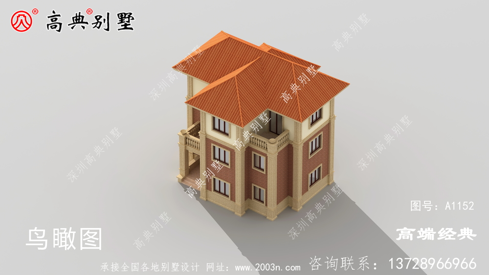 簡歐三層別墅漂亮且精致