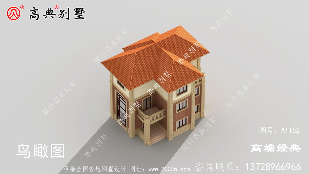 簡歐三層別墅漂亮且精致