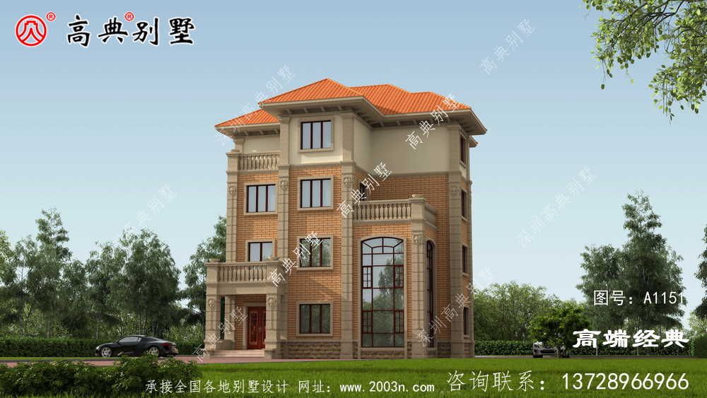 四層簡(jiǎn)歐別墅設(shè)計(jì)更顯穩(wěn)重古樸