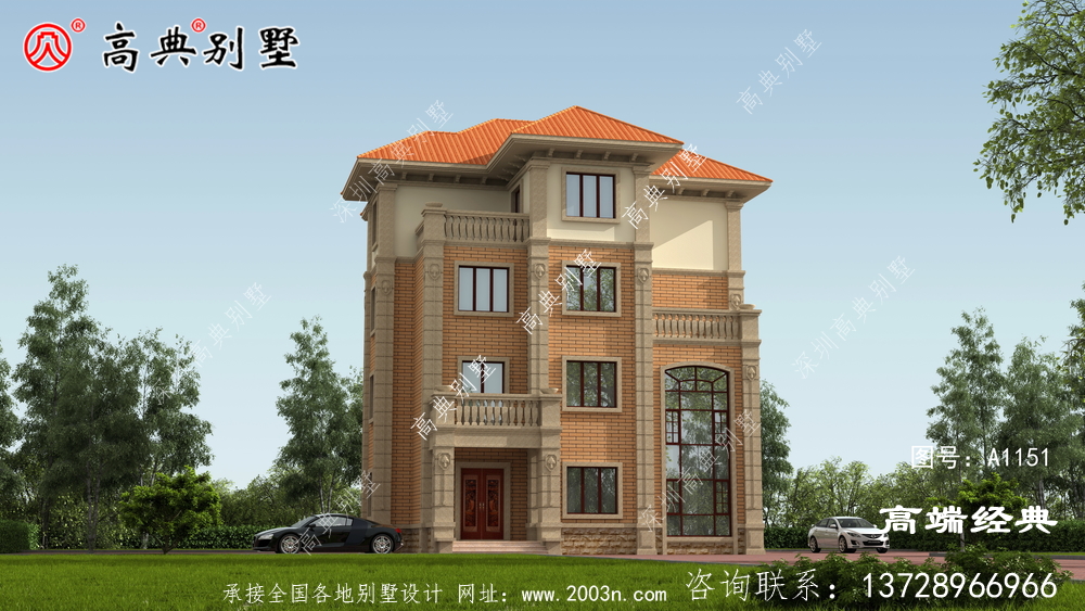 四層簡(jiǎn)歐別墅設(shè)計(jì)更顯穩(wěn)重古樸