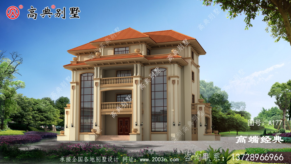 經典不易過時的別墅，返鄉建房非它莫屬