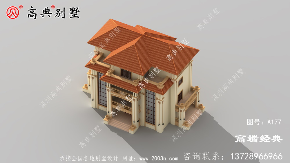經典不易過時的別墅，返鄉建房非它莫屬