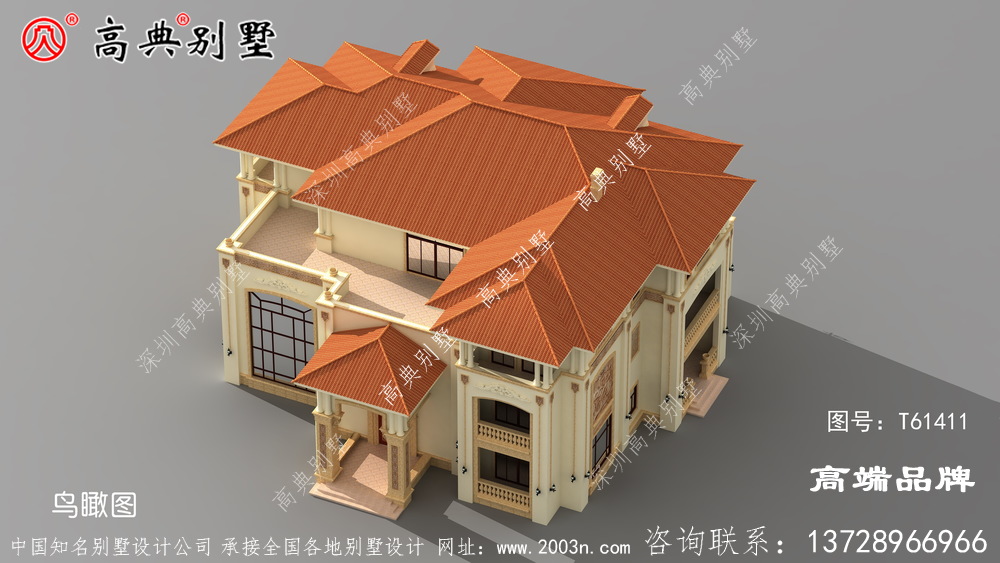 簡歐別墅給人帶來清新自然的感受