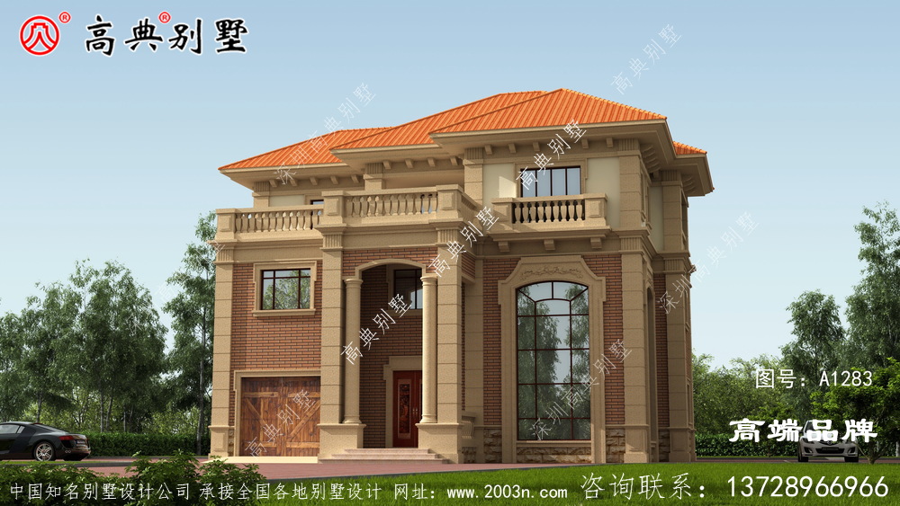 色調(diào)搭配好，建出來(lái)的別墅簡(jiǎn)潔又大氣