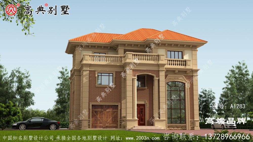 色調(diào)搭配好，建出來(lái)的別墅簡(jiǎn)潔又大氣