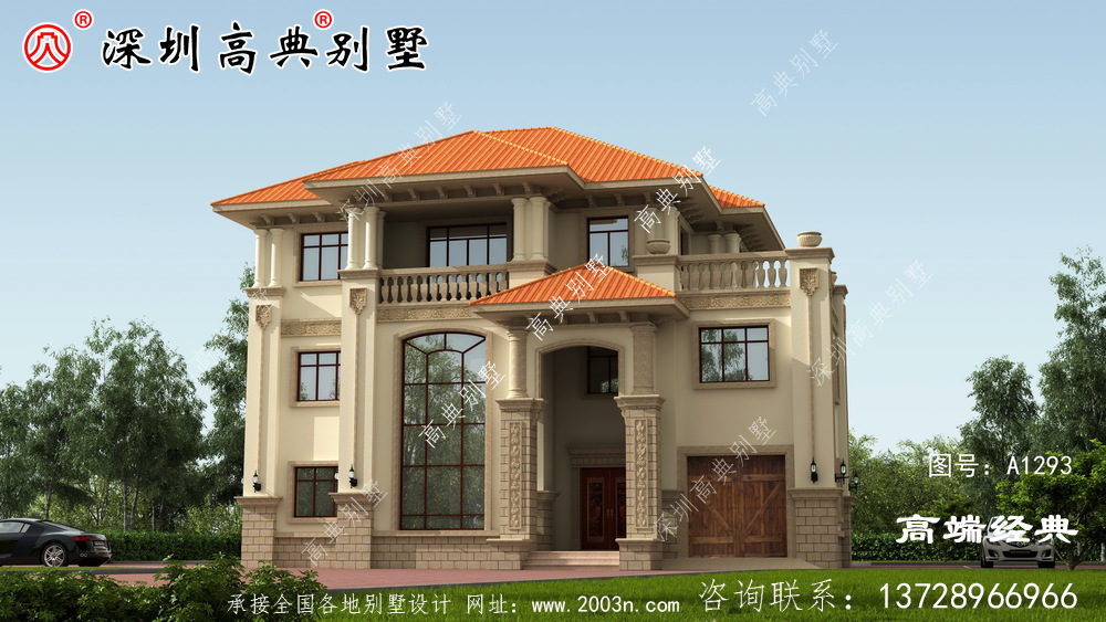 花45來萬建一棟小別墅，簡單大氣，每個人都能建。