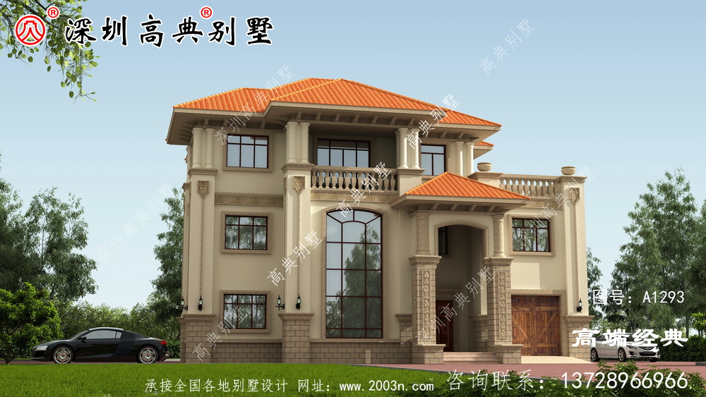 花45來萬建一棟小別墅，簡單大氣，每個人都能建。