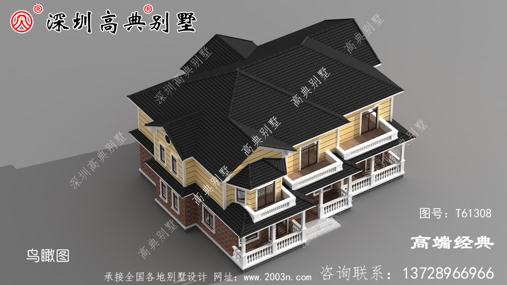 二層實(shí)用別墅設(shè)計(jì)圖，老家建新房，我強(qiáng)烈推薦這款！