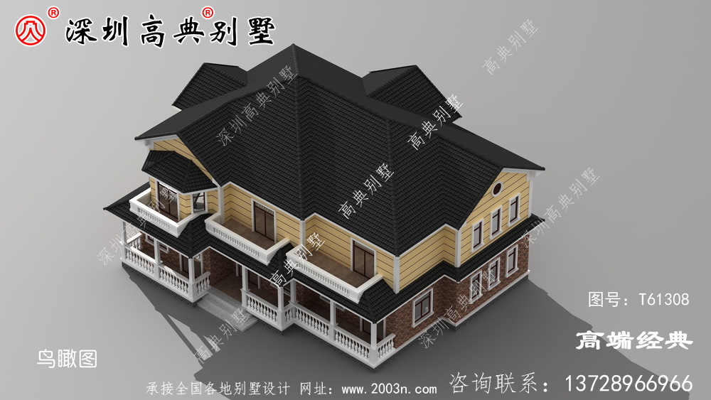 二層實(shí)用別墅設(shè)計(jì)圖，老家建新房，我強(qiáng)烈推薦這款！
