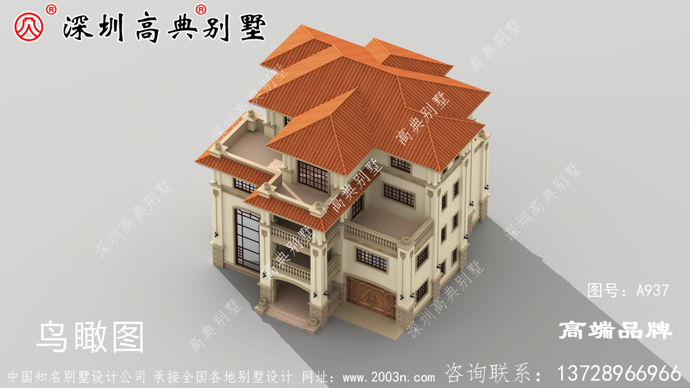 鄉間 四層別墅 ，經典 大氣 ，實用 ，您喜歡 這種 設計 嗎？